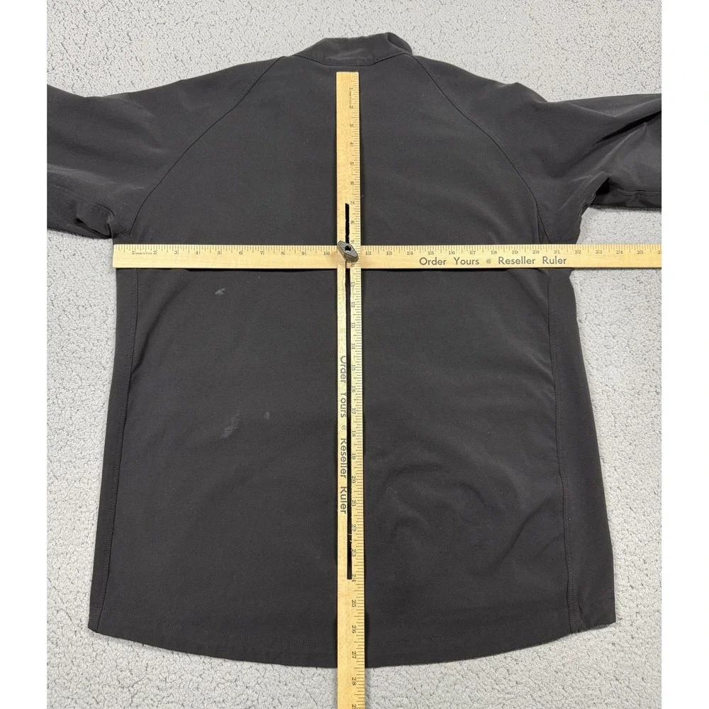 The North‎ Face Apex Flight Series Jacket Mens Large Black Softshell Full Zip